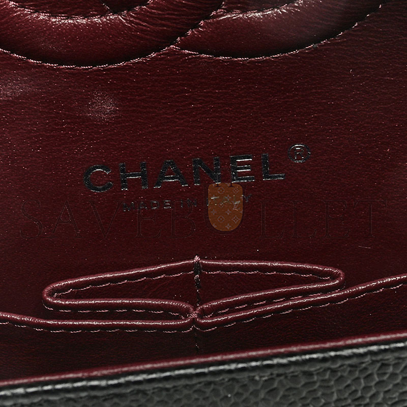 CHANEL CAVIAR QUILTED MEDIUM CLASSIC FLAP 1403076 (25*15*7cm)