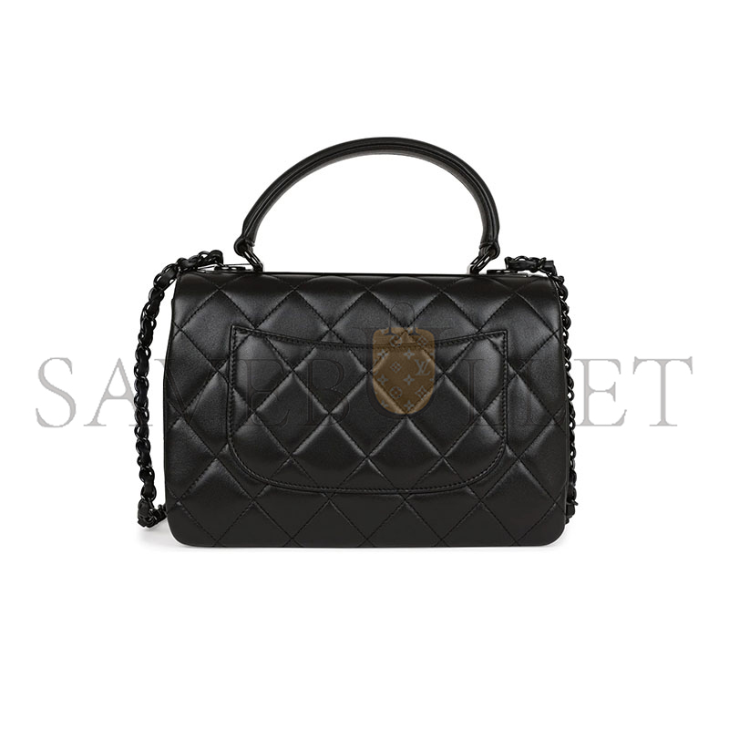 CHANEL LAMBSKIN QUILTED LARGE TRENDY CC BAG 1622540 (32*27*16cm)