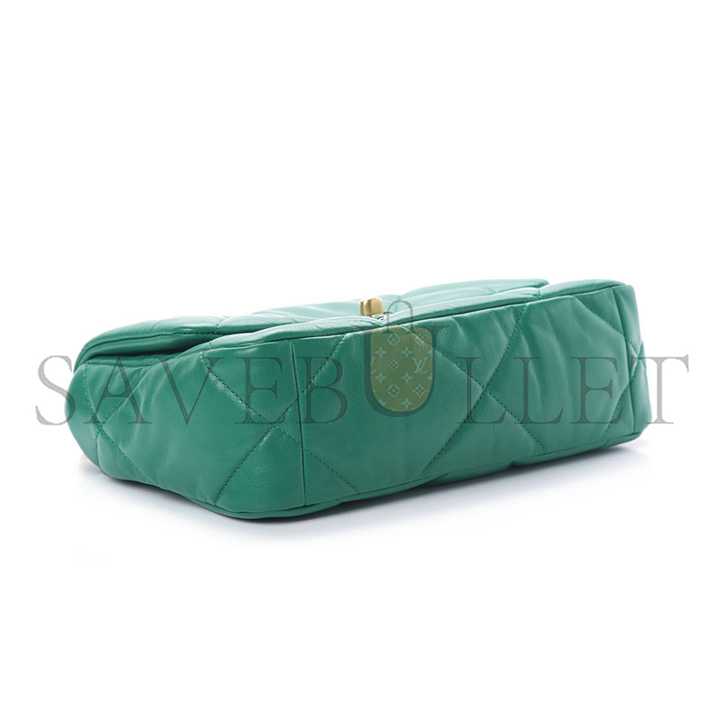 CHANEL MEDIUM 19 HANDBAG AS1160 B04852 NM378 (26*16*9cm)
