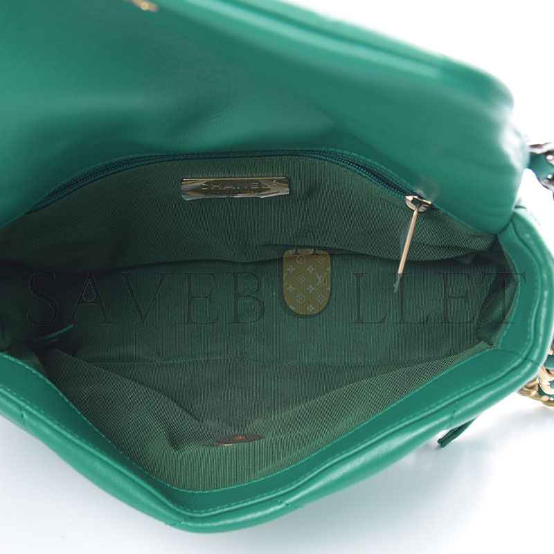CHANEL MEDIUM 19 HANDBAG AS1160 B04852 NM378 (26*16*9cm)