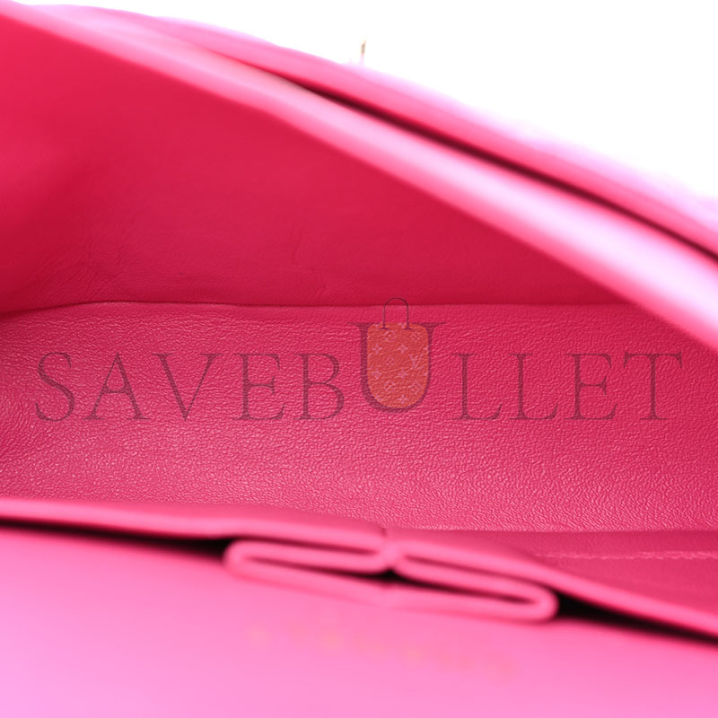 CHANEL IRIDESCENT CAVIAR QUILTED MEDIUM DOUBLE FLAP 1436314 (25*15*6cm)