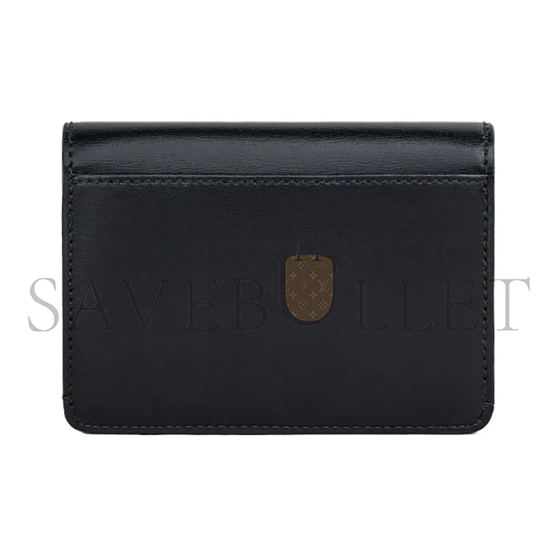 CELINE CARD HOLDER IN TRIOMPHE COW LEATHER 10I583DPV.38NO (10.5*7cm)