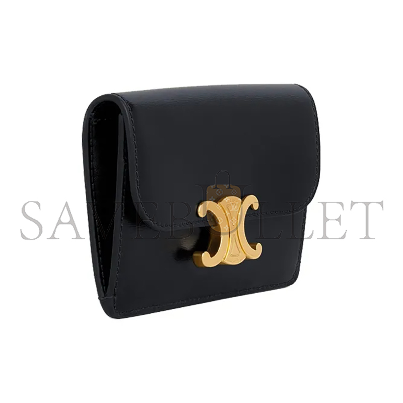 CELINE CARD HOLDER IN TRIOMPHE COW LEATHER 10I583DPV.38NO (10.5*7cm)