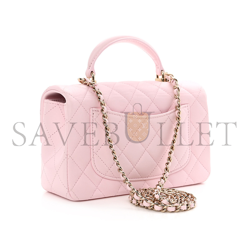 CHANEL MASTER MINI TOP HANDLE FLAP 1287232 (20*12*6cm)