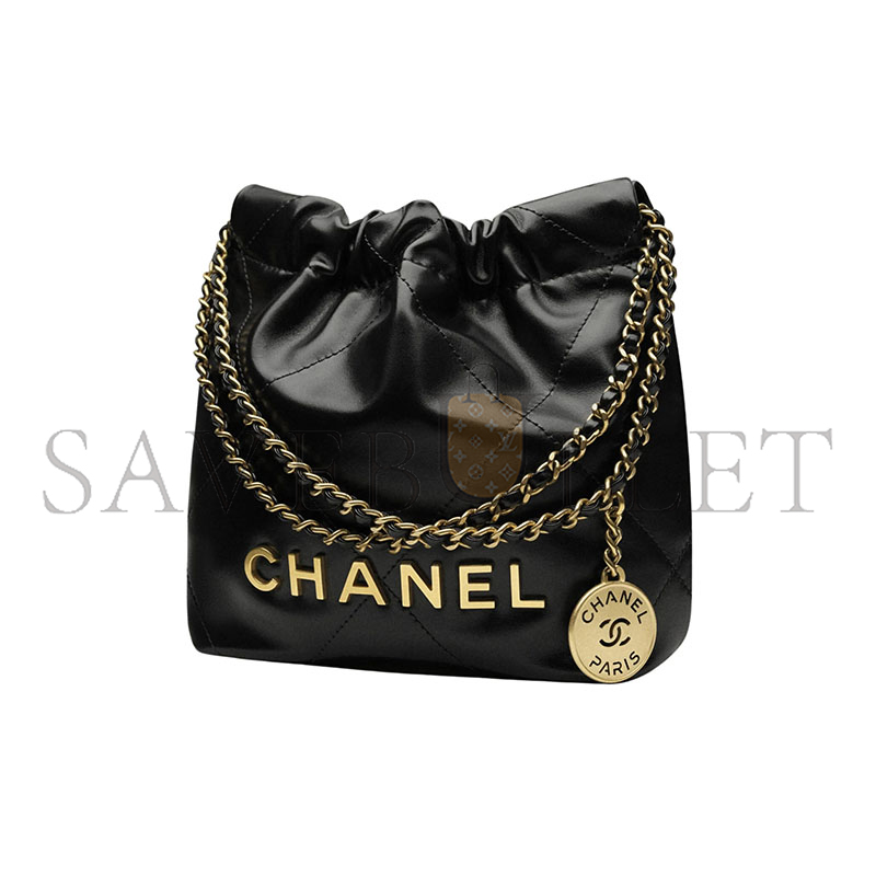 CHANEL MASTER 22 MINI HANDBAG AS3980 (20*19*6cm)