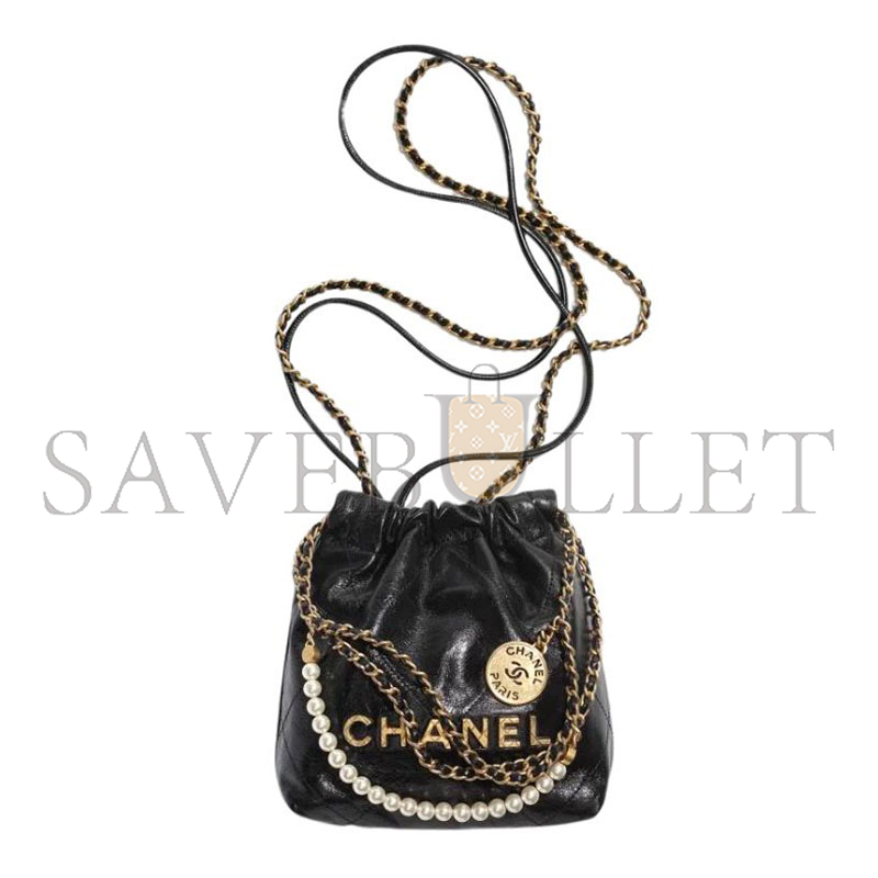 CHANEL MASTER 22 MINI HANDBAG AS3980 (20*19*6cm)