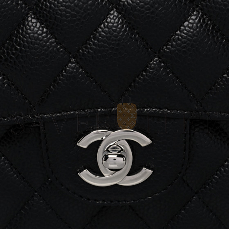CHANEL MASTER CAVIAR QUILTED MEDIUM DOUBLE FLAP A01112 (25.5*15.5*6.5cm)