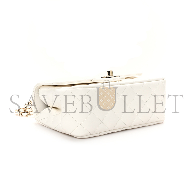 CHANEL MASTER LAMBSKIN QUILTED MINI CRYSTAL TOP HANDLE FLAP AS4140 (18*11.5*6.5cm)