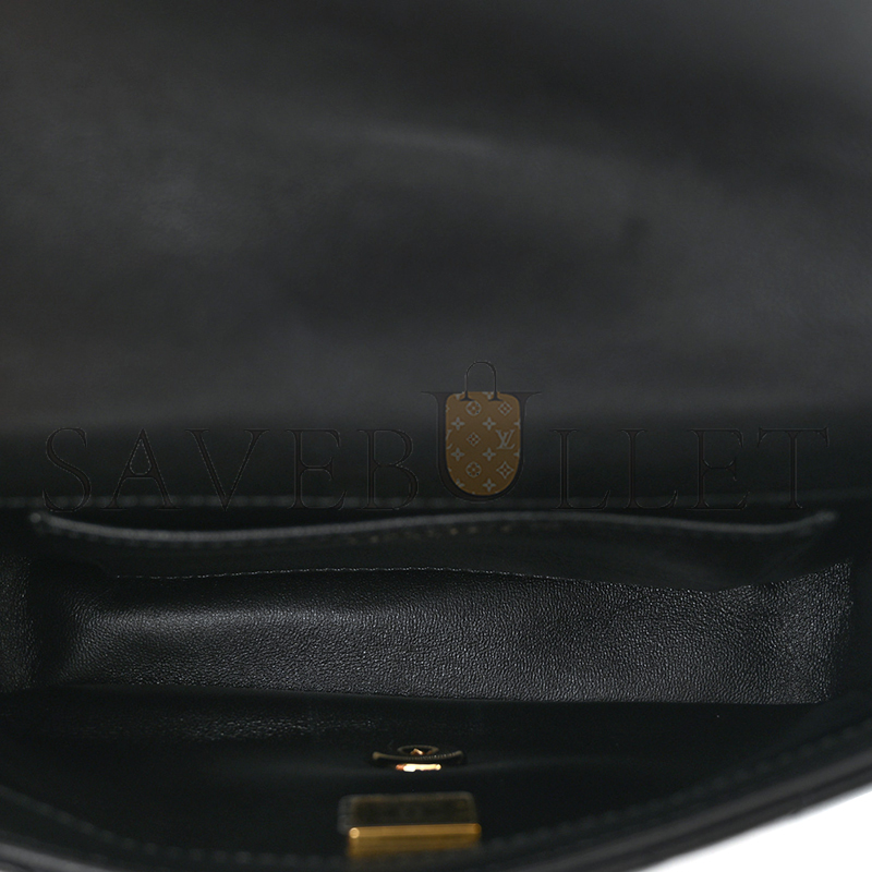 CHANEL MASTER LAMBSKIN QUILTED RESIN MINI TOP HANDLE FLAP AS4847 (19*12*6cm)