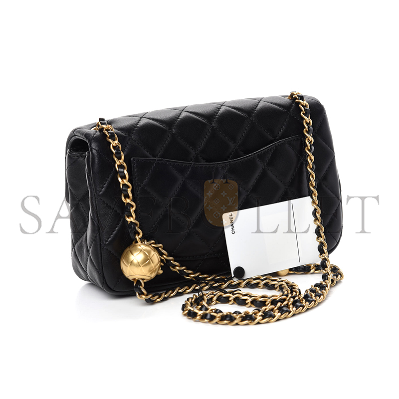 CHANEL MINI RECTANGULAR PEARL CRUSH FLAP AS1787 (19*13*7cm)