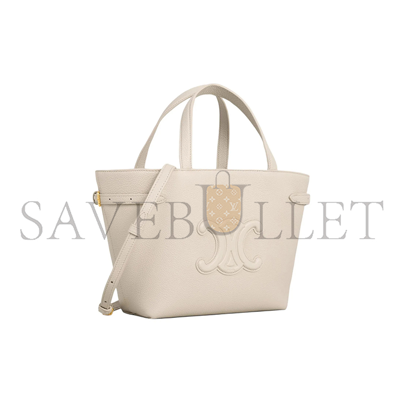 CELINE MINI CABAS ANAIS CUIR TRIOMPHE IN GRAINED CALFSKIN 118613ENY.02PA (21*20*10cm)