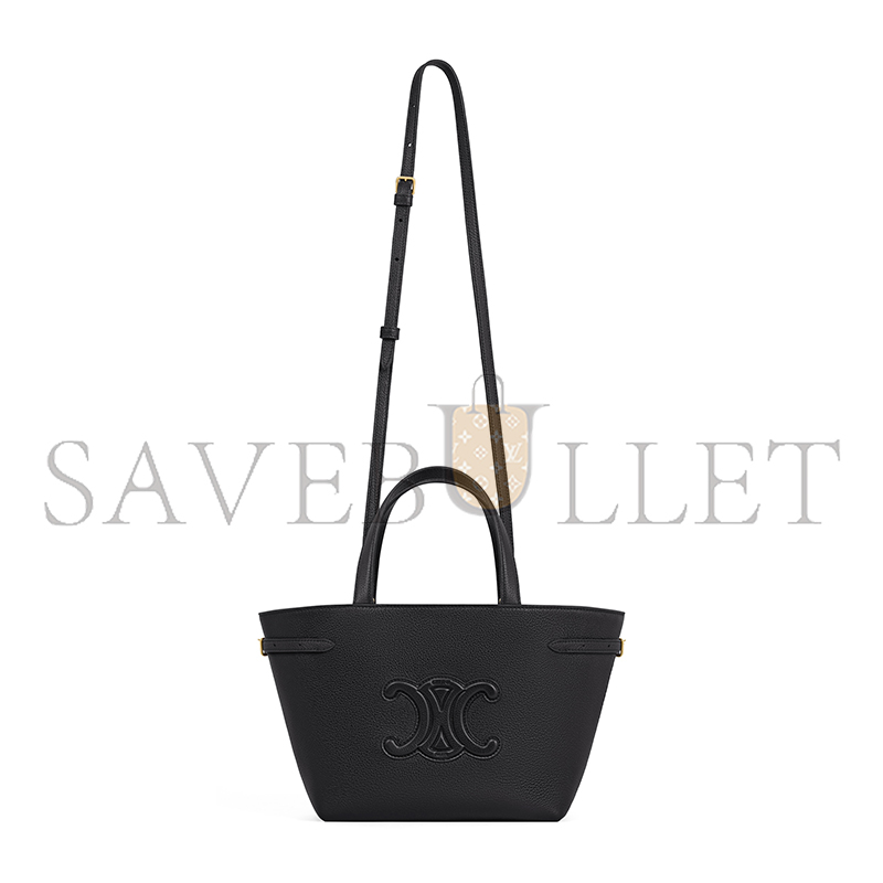 CELINE MINI CABAS ANAIS CUIR TRIOMPHE IN GRAINED CALFSKIN 118613ENY.38NO (21*20*10cm) CELINE MINI CABAS ANAIS CUIR TRIOMPHE IN GRAINED CALFSKIN 118613ENY.38NO (21*20*10cm)