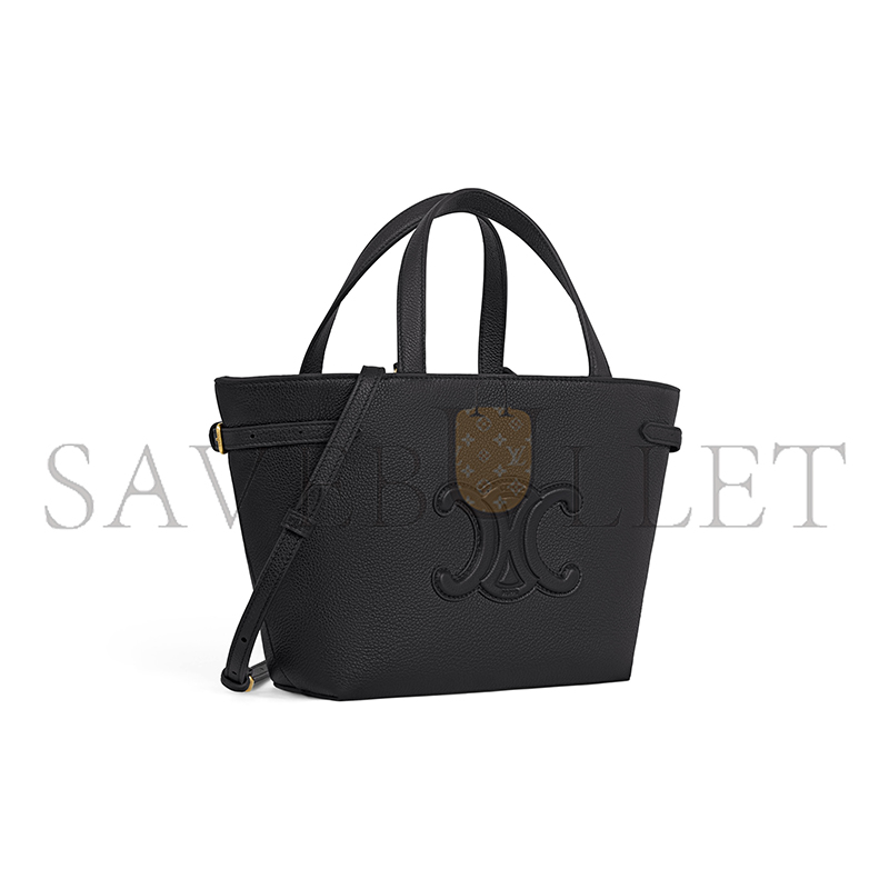 CELINE MINI CABAS ANAIS CUIR TRIOMPHE IN GRAINED CALFSKIN 118613ENY.38NO (21*20*10cm) CELINE MINI CABAS ANAIS CUIR TRIOMPHE IN GRAINED CALFSKIN 118613ENY.38NO (21*20*10cm)