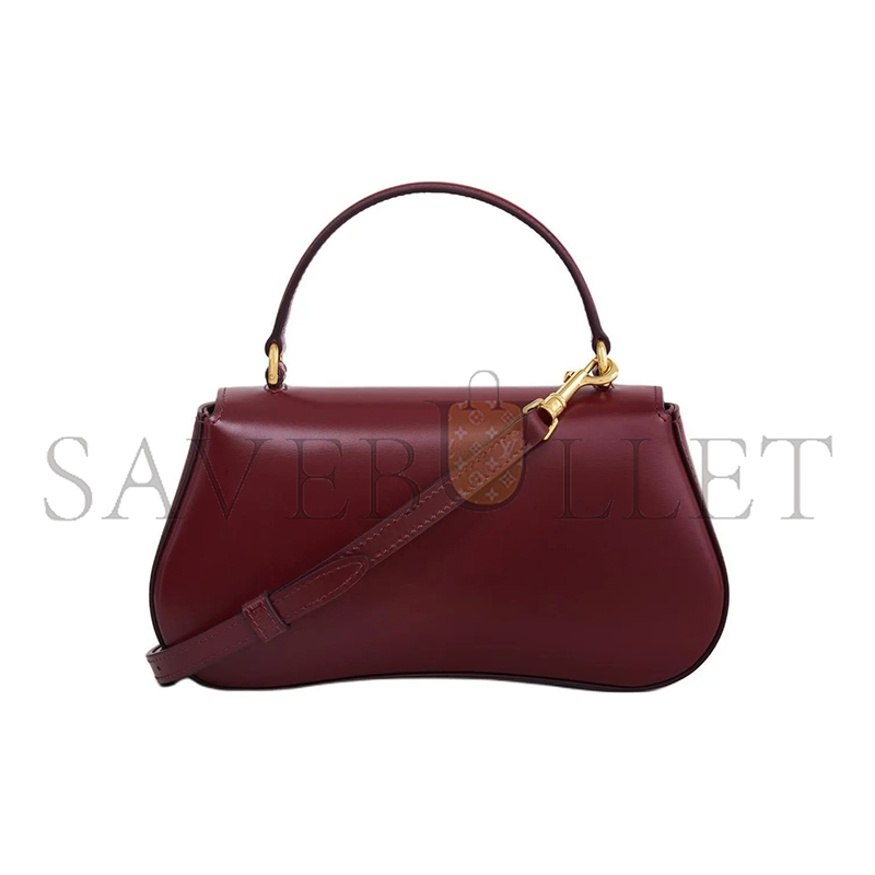 CELINE TEEN CELINE LOLA IN SHINY CALFSKIN 119533BF4.28LB (20*11.5*5cm)