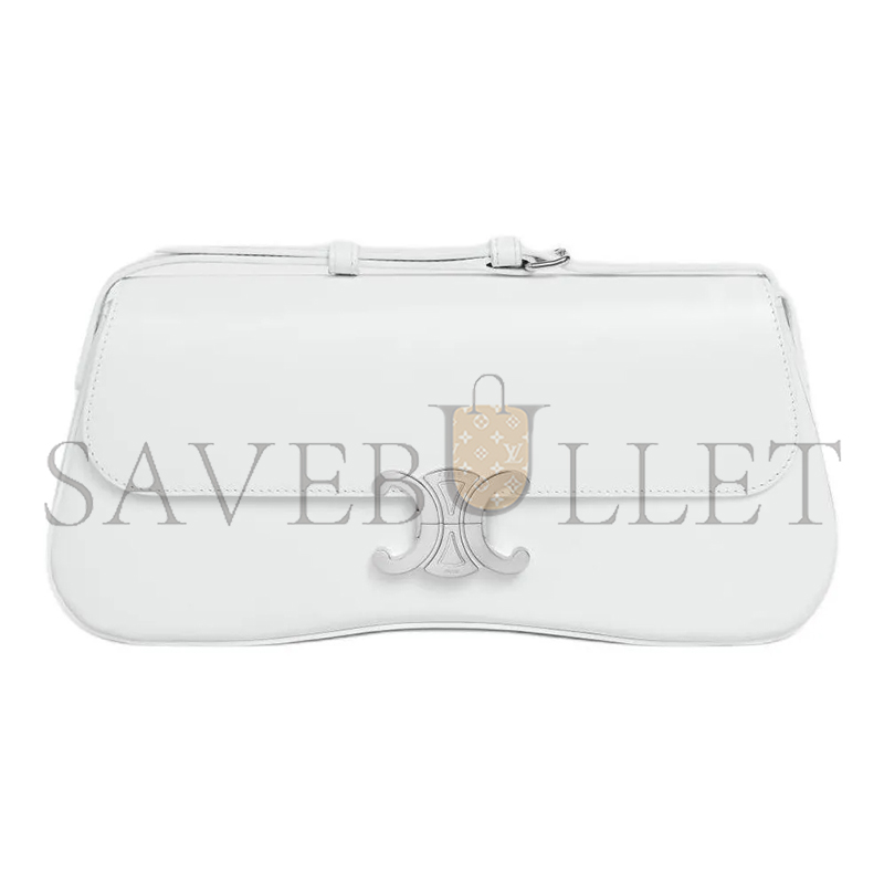 CELINE MEDIUM TEEN CELINE LOLA IN SHINY CALFSKIN 115533BF4.00BB (28*12*5cm)
