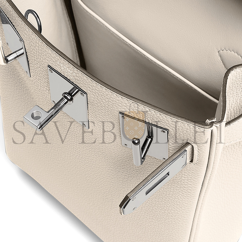 HERMES HAC A DOS PM BACKPACK TOGO LEATHER SILVER HARDWARE H083589CK10 (28*18*8cm) HERMES HAC A DOS PM BACKPACK TOGO LEATHER SILVER HARDWARE H083589CK10 (28*18*8cm)