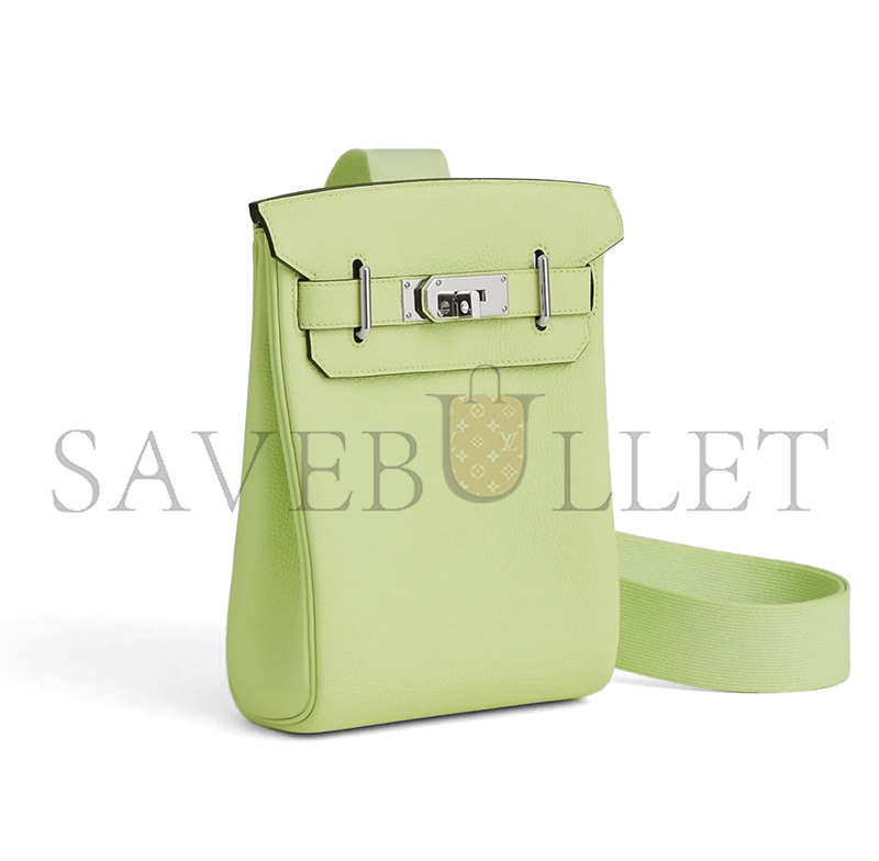 HERMES HAC A DOS PM BACKPACK TOGO LEATHER SILVER HARDWARE H083589CKY6 (28*18*8cm)