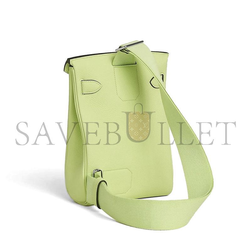 HERMES HAC A DOS PM BACKPACK TOGO LEATHER SILVER HARDWARE H083589CKY6 (28*18*8cm)