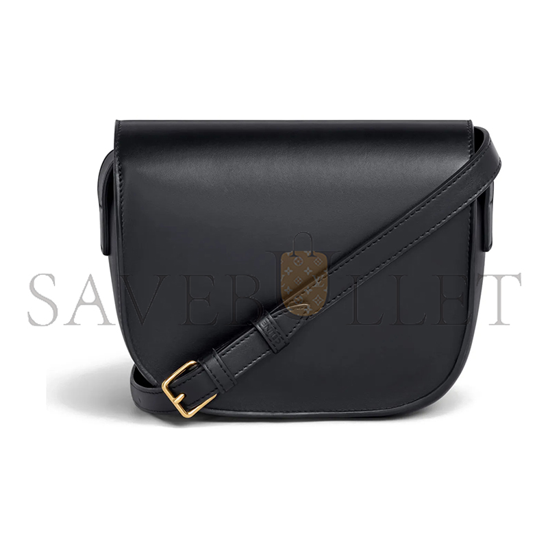 CELINE CROSSBODY IN FOLCO CUIR TRIOMPHE SMOOTH COWHIDE 198263DU3.38NO (18.5*15*7cm)