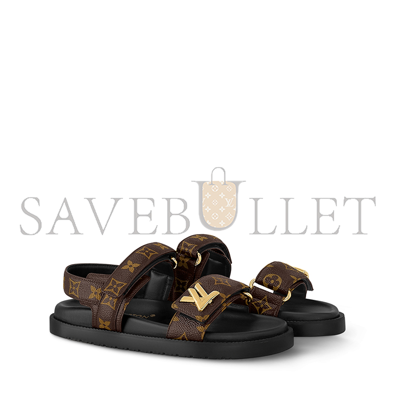 LOUIS VUITTON LV SUNSET FLAT COMFORT SANDAL 1ACL9I LOUIS VUITTON LV SUNSET FLAT COMFORT SANDAL 1ACL9I
