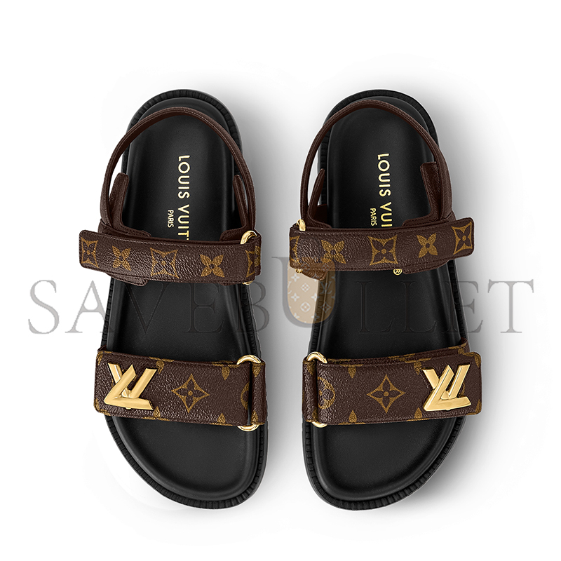 LOUIS VUITTON LV SUNSET FLAT COMFORT SANDAL 1ACL9I LOUIS VUITTON LV SUNSET FLAT COMFORT SANDAL 1ACL9I
