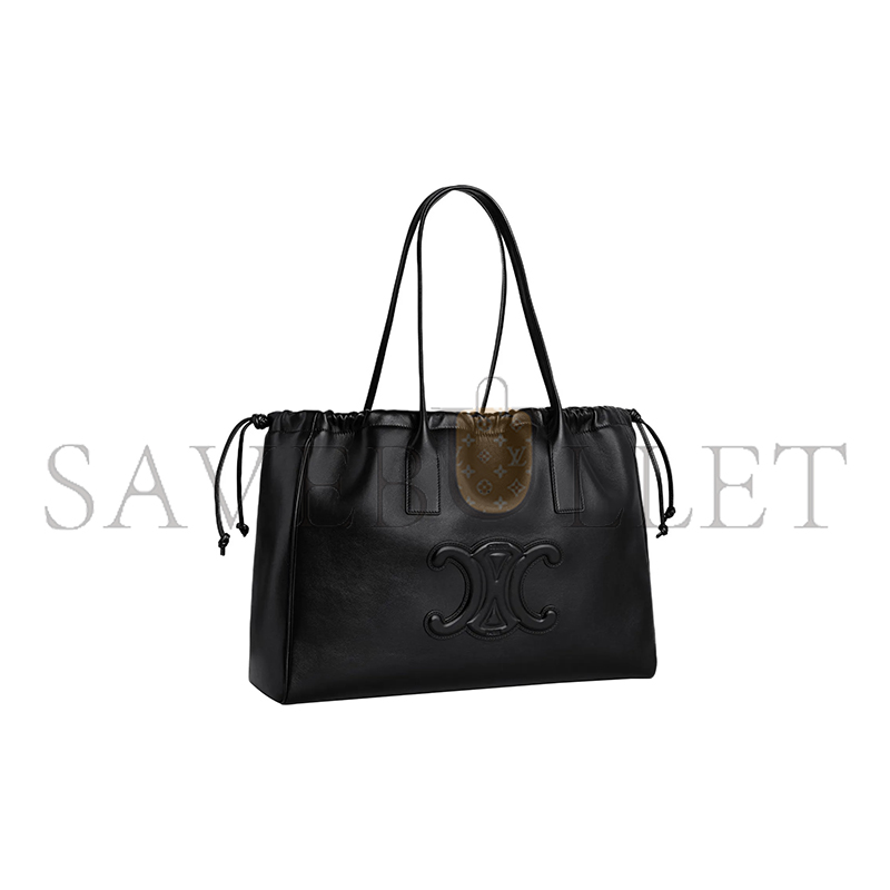CELINE DRAWSTRING BAG IN CABAS TRIOMPHE SMOOTH COWHIDE 199973DU3.38NO (44*28*18cm)