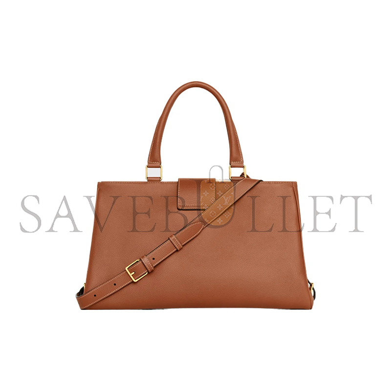 CELINE MEDIUM CROSSBODY BAG IN APPOLINE SOFT COWHIDE 114963FK6.04LU (37.5*22*16cm)