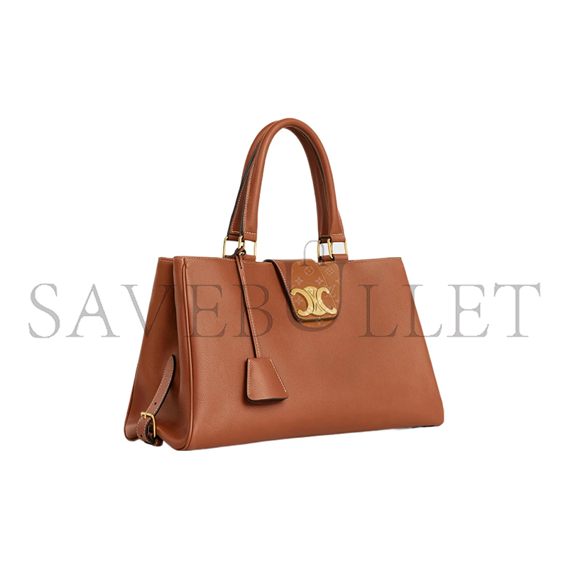 CELINE MEDIUM CROSSBODY BAG IN APPOLINE SOFT COWHIDE 114963FK6.04LU (37.5*22*16cm)