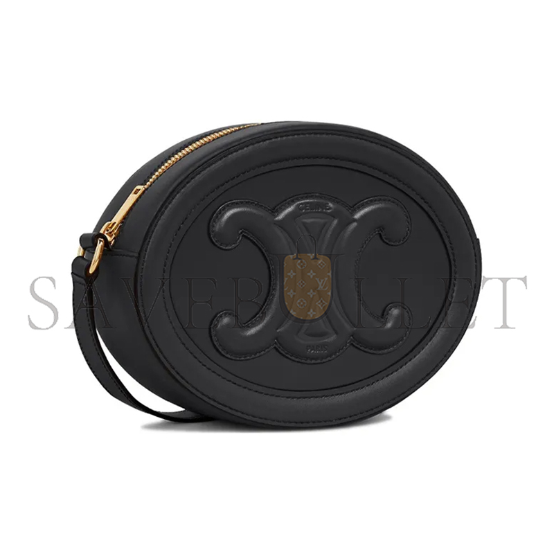 CELINE MEDIUM CROSSBODY IN TRIOMPHE SMOOTH COWHIDE 198603DXC.38NO (20*15*6cm)