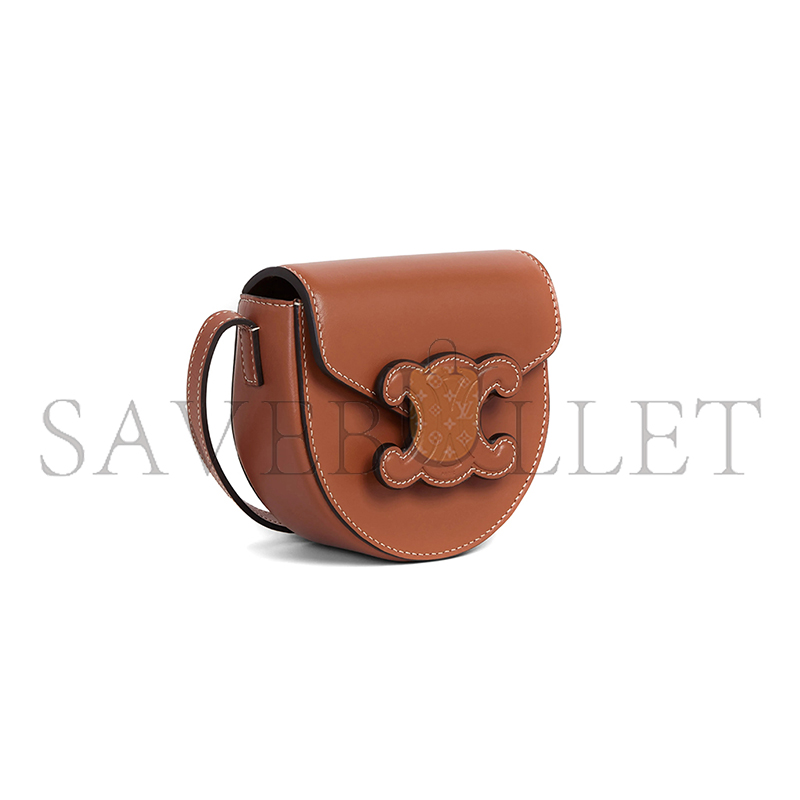CELINE MINI CROSSBODY IN BESACE TRIOMPHE SMOOTH COWHIDE 10J303DPQ.04LU (11*10*5cm)