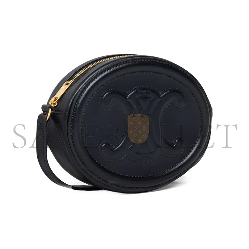 CELINE SMALL CROSSBODY IN TRIOMPHE SMOOTH COWHIDE 10I703DPQ.38NO (16*12.5*4cm)