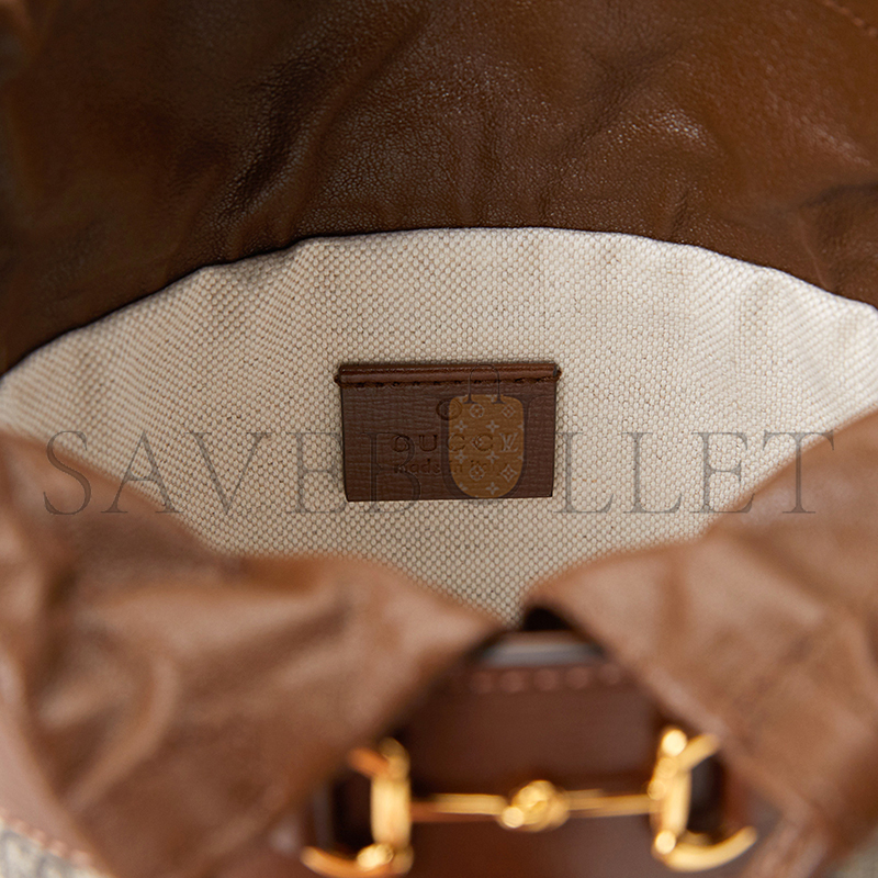 GUCCI HORSEBIT 1955 BUCKET BAG 637115 (19*14*14cm)