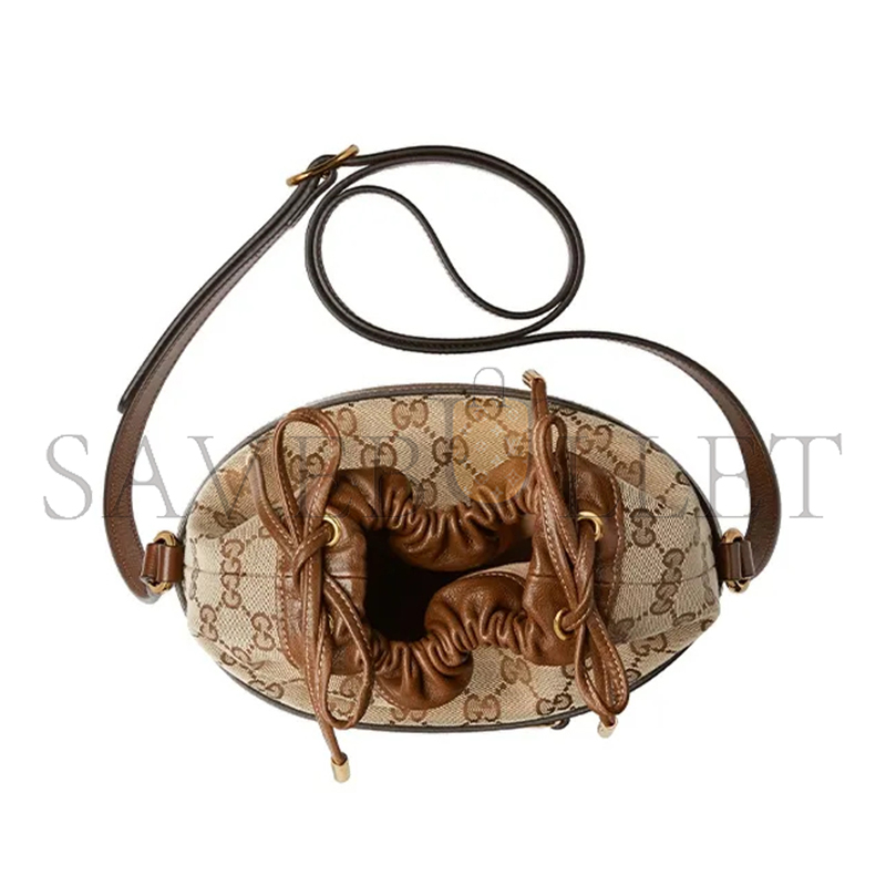 GUCCI HORSEBIT 1955 BUCKET BAG 602118 (25*22*12cm)