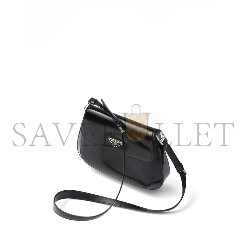PRADA MEDIUM CLEO BRUSHED LEATHER SHOULDER BAG 1BD303 (24*19*6cm) 