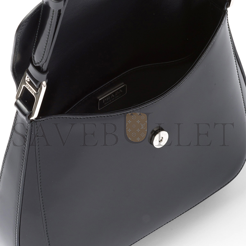 PRADA MEDIUM CLEO BRUSHED LEATHER SHOULDER BAG 1BD303 (24*19*6cm) 
