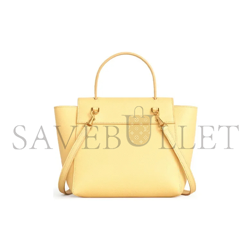 CELINE BELT NANO BAG IN GRAINED CALFSKIN 189003ZVA.11PO (20*20*10cm)