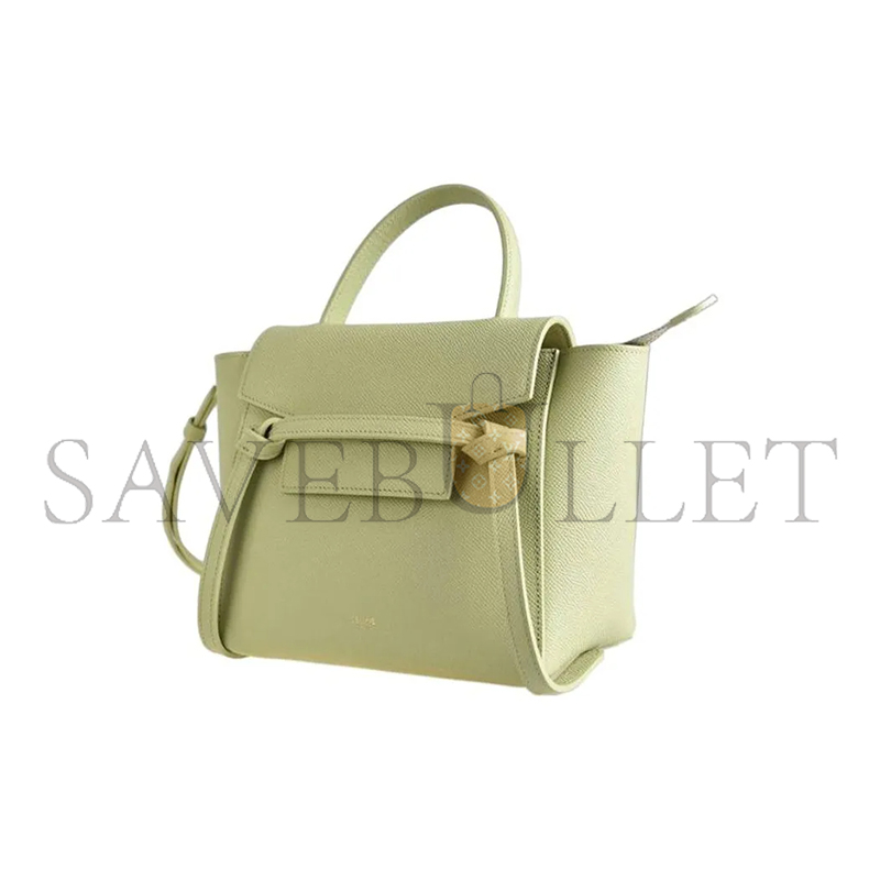 CELINE BELT NANO BAG IN GRAINED CALFSKIN 189003ZVA.15LJ (20*20*10cm)