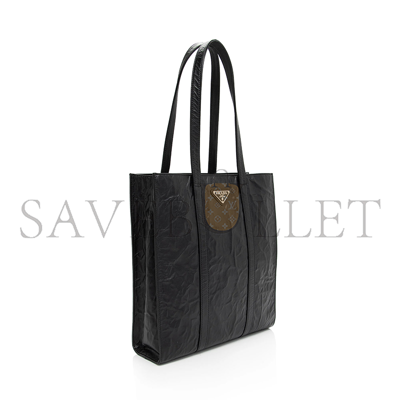PRADA NAPPA LEATHER SMALL SHOPPING TOTE 1BG459 (33*30*8cm) 