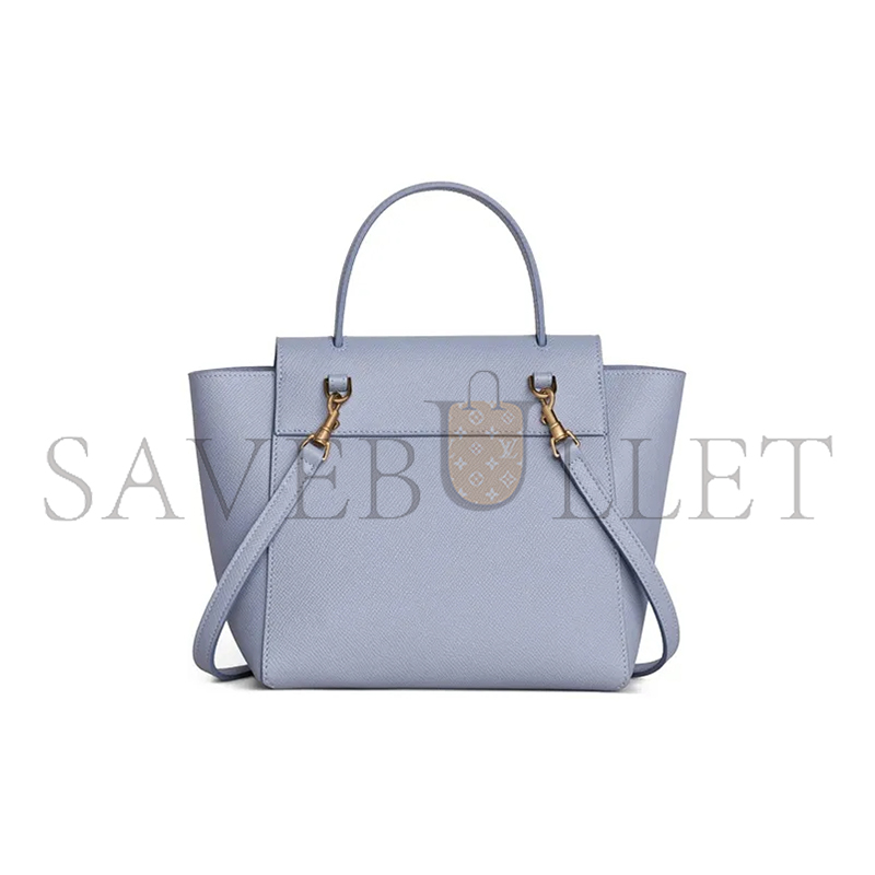 CELINE BELT NANO BAG IN GRAINED CALFSKIN 189003ZVA.07AU (20*20*10cm)