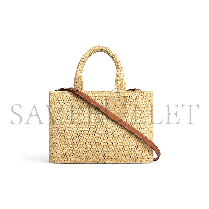CELINE SMALL CABAS THAIS IN RAFFIA AND CALFSKIN 116302FF7.04LU (27*19*13cm) CELINE SMALL CABAS THAIS IN RAFFIA AND CALFSKIN 116302FF7.04LU (27*19*13cm)