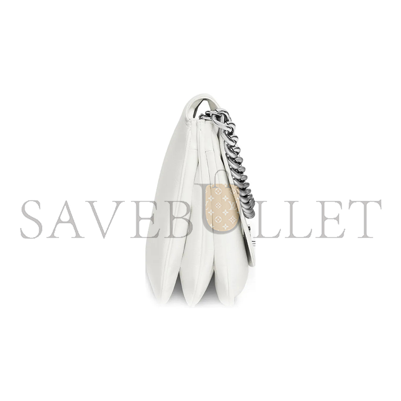 BALENCIAGA LARGE BB SOFT IN WHITE 7484882AAIY9001 (36*23.8*3cm)