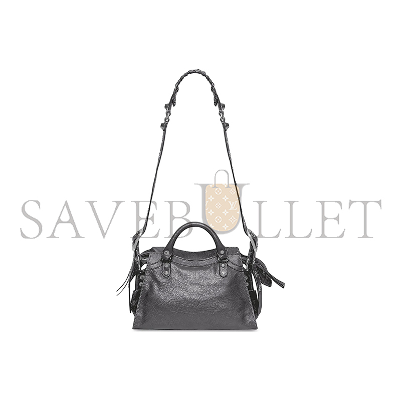 BALENCIAGA SMALL NEO CAGOLE CITY IN GREY 700940210B01404 (25.9*17.8*11.4cm)