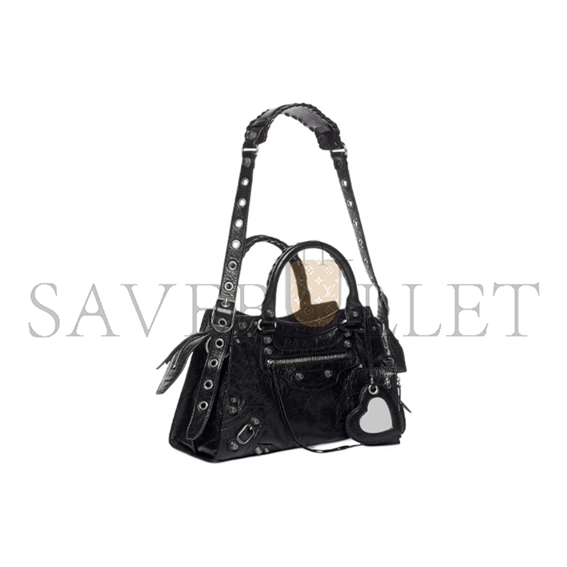 BALENCIAGA NEO CAGOLE CITY IN BLACK 736046210B01000 (33*21*13.5cm)
