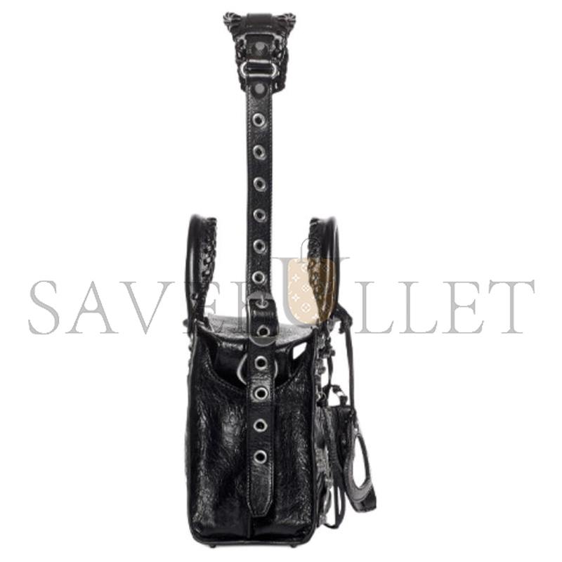 BALENCIAGA NEO CAGOLE CITY IN BLACK 736046210B01000 (33*21*13.5cm)