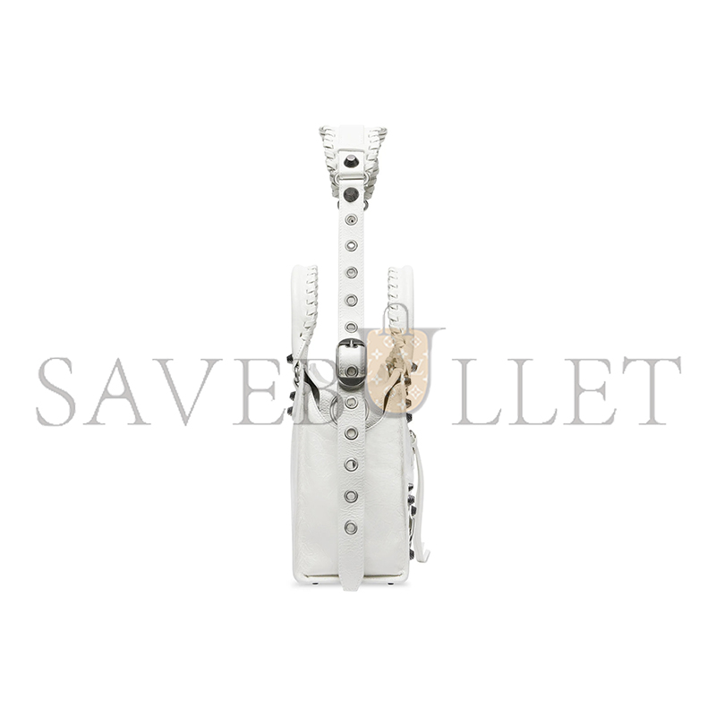 BALENCIAGA NEO CAGOLE CITY IN WHITE 736046210B09104 (33*21*13.5cm)