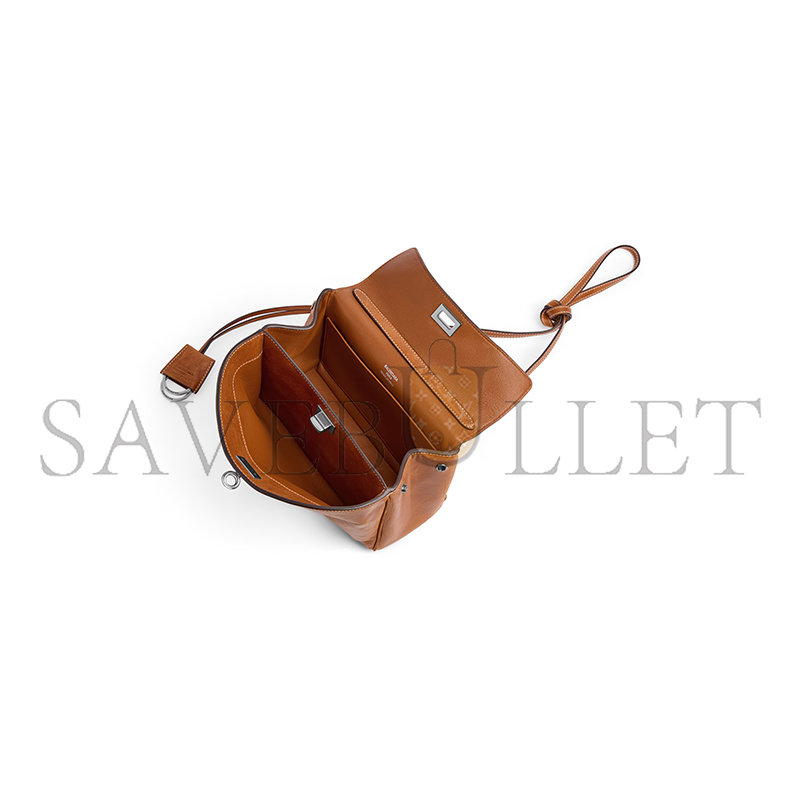 BALENCIAGA WOMEN'S RODEO HANDBAG MINI IN TAN COWBOY 7954562ABP72753 (22.8*9.9*8.3cm) BALENCIAGA WOMEN'S RODEO HANDBAG MINI IN TAN COWBOY 7954562ABP72753 (22.8*9.9*8.3cm)