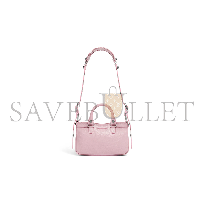 BALENCIAGA NEO CAGOLE SHOULDER BAG IN LIGHT PINK 7515231VG9Y6904 (29.2*23.8*5cm)