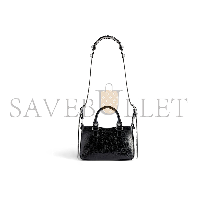 BALENCIAGA NEO CAGOLE SHOULDER BAG IN BLACK 751523210BK1000 (29.2*23.8*5cm)