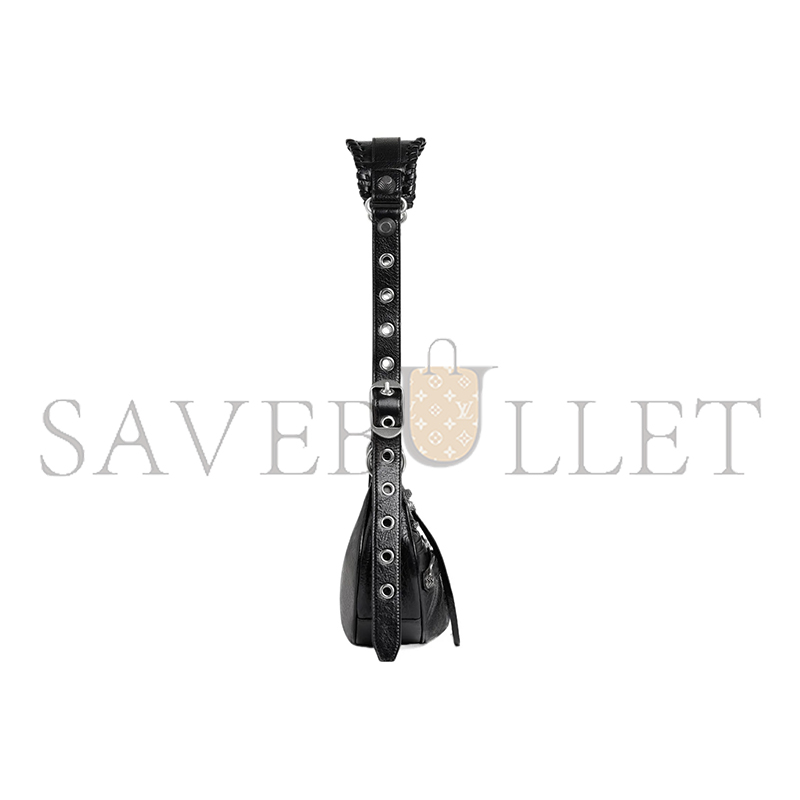 BALENCIAGA WOMEN'S LE CAGOLE SHOULDER BAG XS IN BLACK 6713091VG9Y1000 (25.9*16*9.9cm)