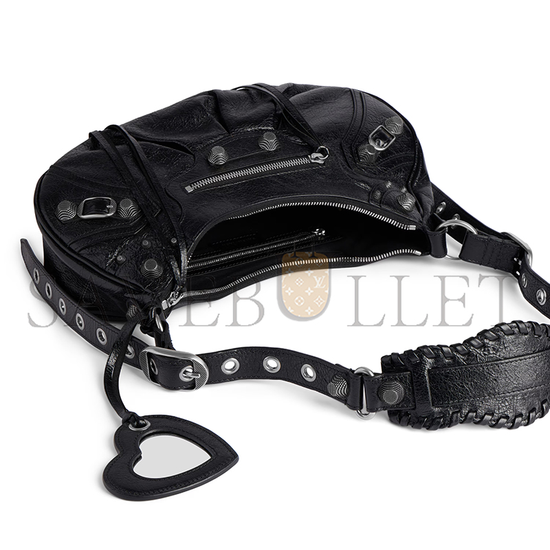 BALENCIAGA WOMEN'S LE CAGOLE SHOULDER BAG SMALL IN BLACK 6713071VG9Y1000 (33*16*8.4cm) BALENCIAGA WOMEN'S LE CAGOLE SHOULDER BAG SMALL IN BLACK 6713071VG9Y1000 (33*16*8.4cm)